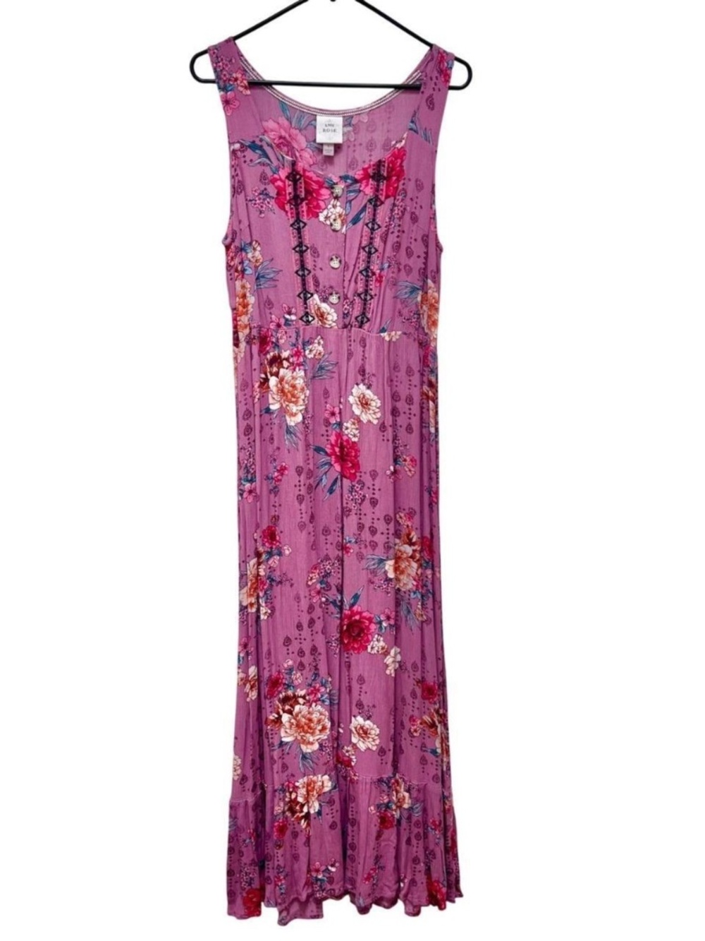 Knox Rose Pink Floral Maxi Dress